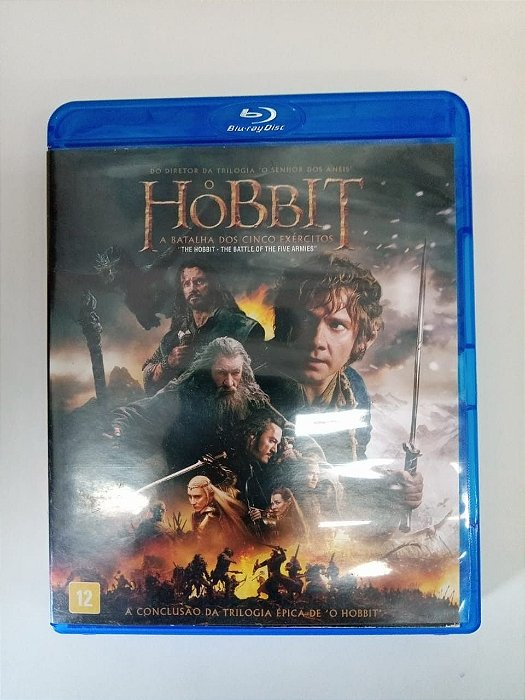 Dvd Hobbit - a Batalha do Cinco Exercítos Blu-ray Editora Peter Jackson [usado]