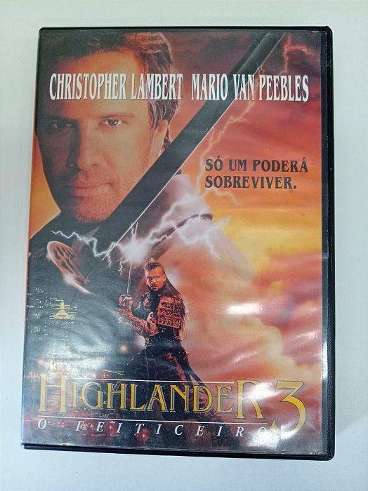 Dvd Highlander 3 - o Feiticeiro Editora Andy Morahan [usado]