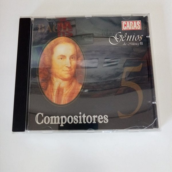 Cd Gênios da Música 2 - Bach Interprete Bach [usado]