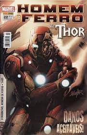 Gibi Homem de Ferro e Thor Nº 22 Autor Danos Aceitáveis! (2012) [usado]