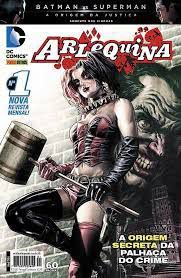 Gibi Arlequina N°1 Autor a Origem Secreta da Palhaça do Crime (2016) [usado]
