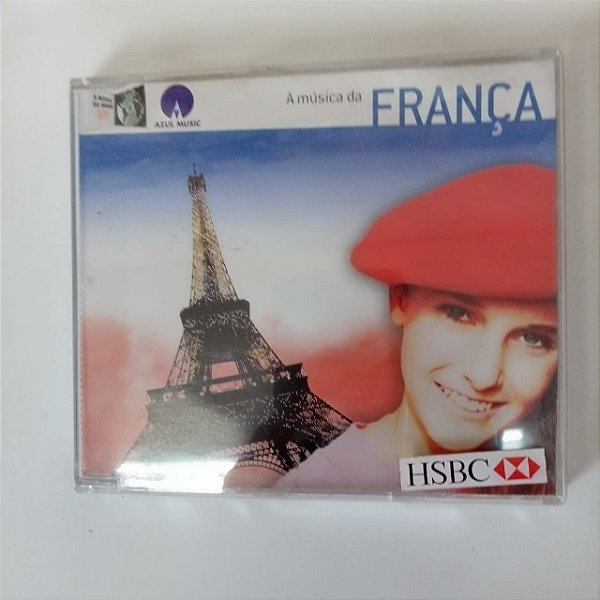 Cd a Música da França Interprete Varios Artistas [usado]