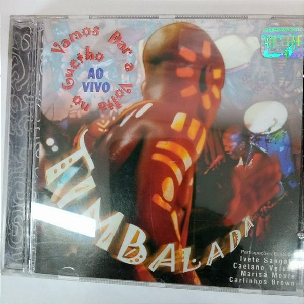 Cd Timbalada - Vamos Dar a Volta no Gheto Interprete Timbalada [usado]