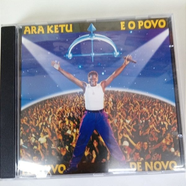 Cd Ara Ketu Eo Povo ao Vivo Denovo Interprete Ara Ketu (1999) [usado]