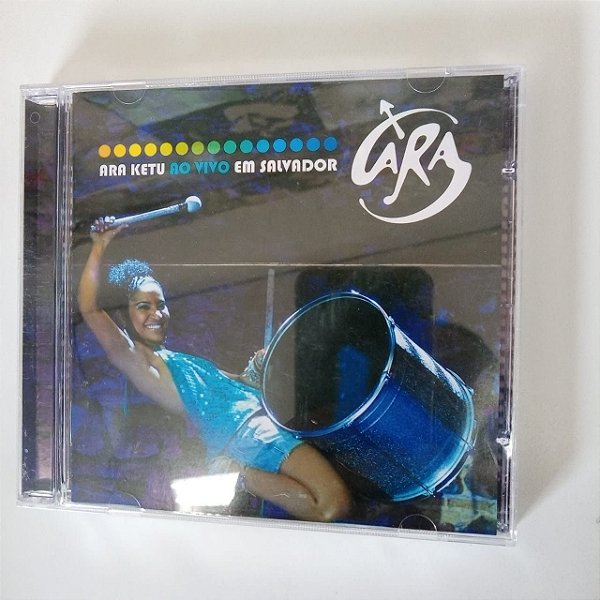 Cd Ara Ketu ao Vivo em Salvador Interprete Ara Ketu (2008) [usado]