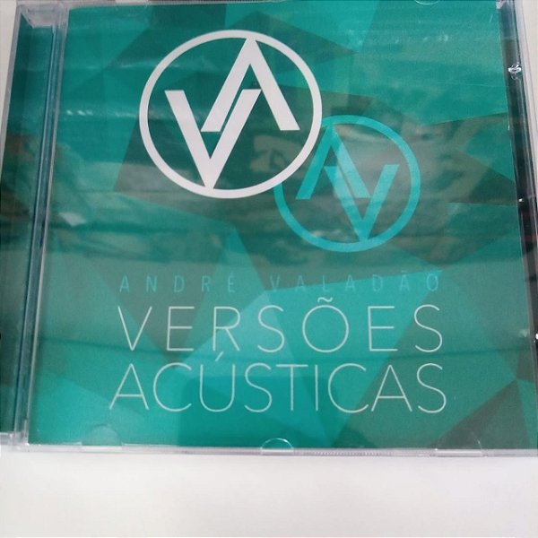 Cd André Valadão - Versõers Acústicas Interprete André Valadão (2014) [usado]