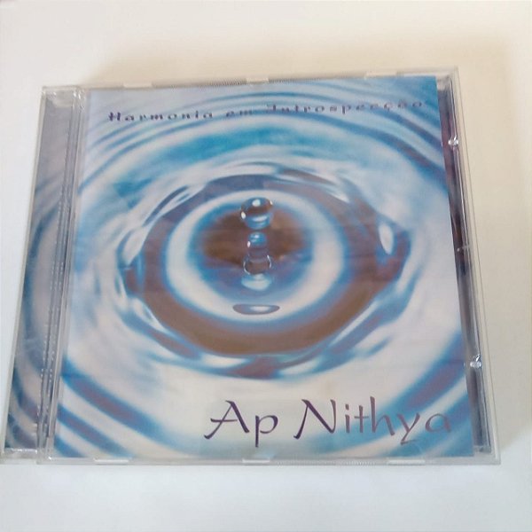 Cd Harmonia em Introspecção - Ap Nithya Interprete Edu Gomes , Adriano Cerinberg [usado]