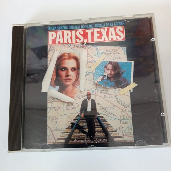 Cd Trilha Sonora Original do Filme Paris, Texas Interprete Varios Artistas (1990) [usado]