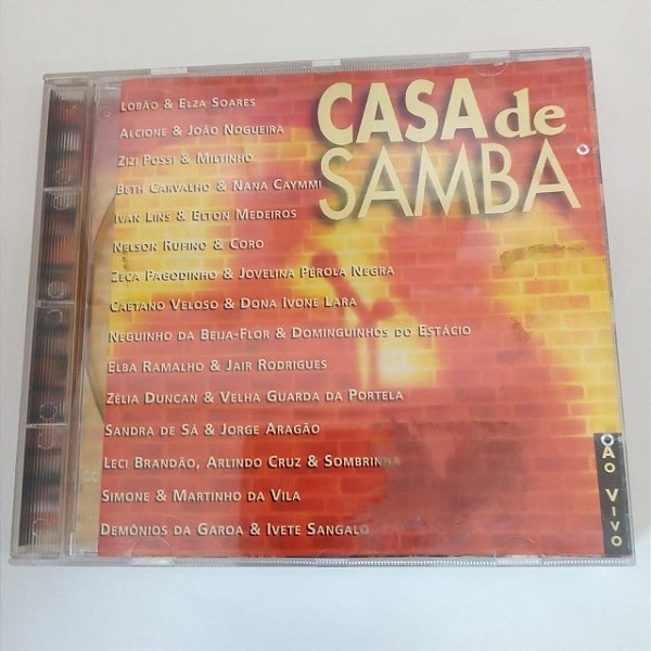 Cd Casa de Samba Interprete Varios Artistas [usado]