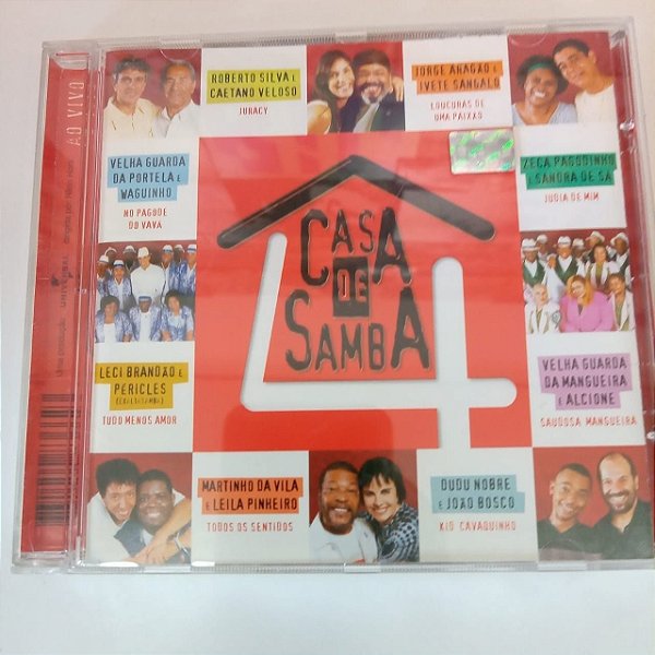 Cd Casa de Samba Interprete Varios Artistas [usado]