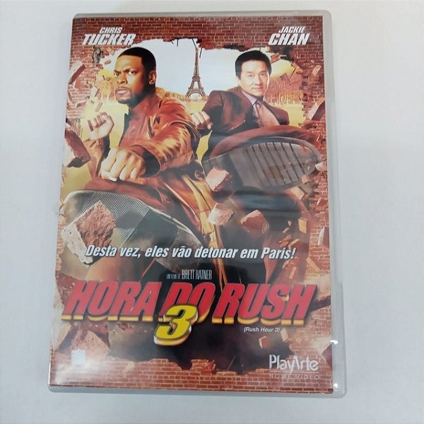 Dvd Hora Rush 3 Editora Brett Ratner [usado]