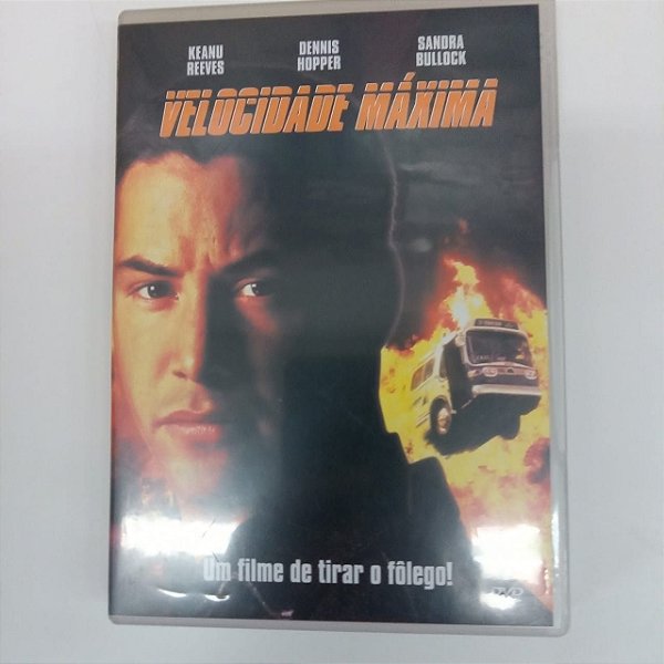 Dvd Velocidade Máxima Editora Jan de Bont [usado]
