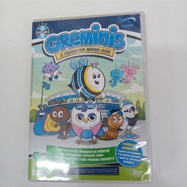 Dvd Greminis - a Turma da Arena Azul / Musicas do Cancioneiro Popular Editora Infinity [usado]