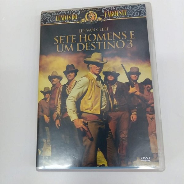 Dvd Sete Homens e um Destino 3 - Editora George Mc Conan [usado]