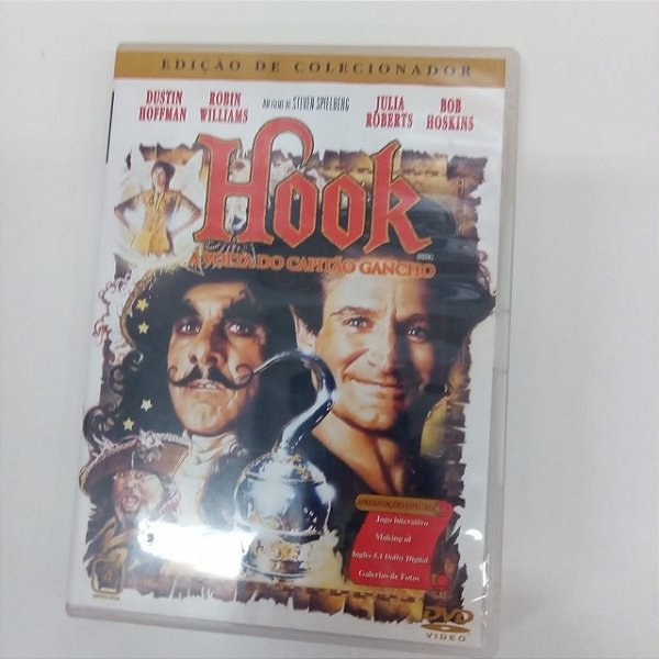 Dvd Hook - a Volta do Capitão Editora Steven Spielberg [usado]