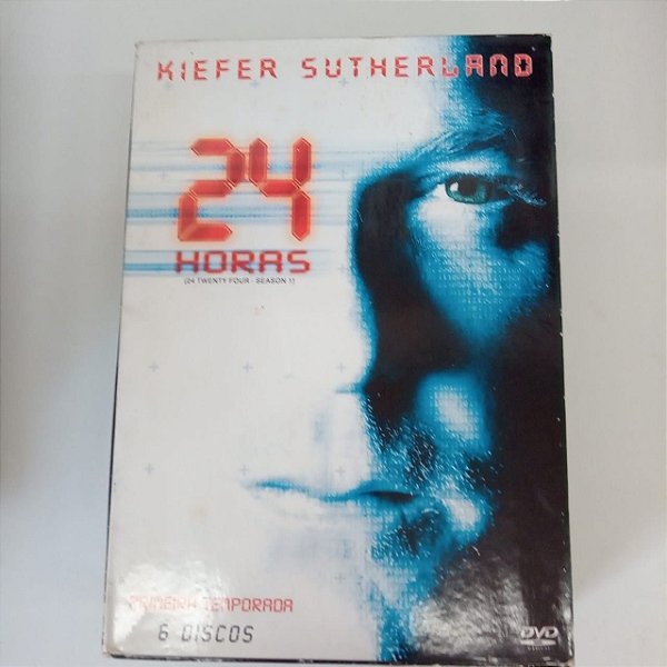 Dvd 24 Horas - Kiefer Sutherland Editora Joel Surnow [usado]