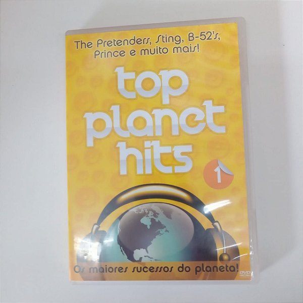 Dvd Top Palnet Hits - The Pretenders , Sing , B-52 ´s Prince e Muito Mais Editora Nfk [usado]