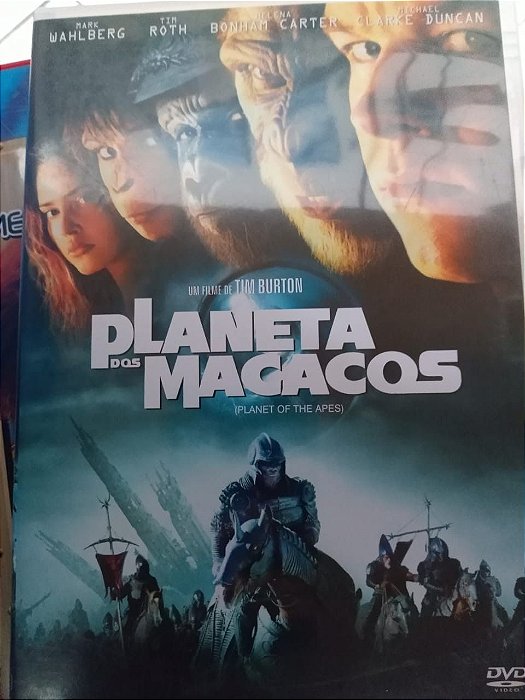 Dvd Planeta dos Macacos Editora Tim Burton [usado]