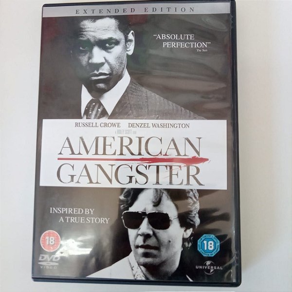 Dvd America Gangster Editora Steven Zalliam [usado]