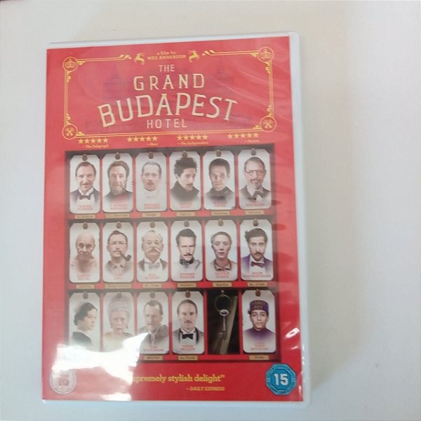 Dvd The Grand Budapest Editora Wes Anderson [usado]