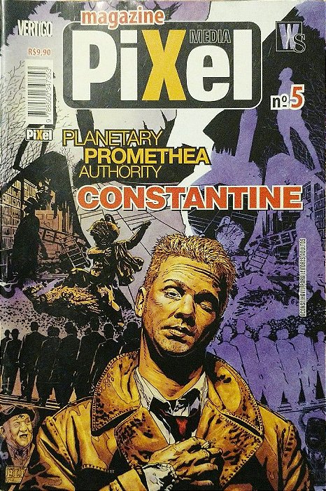 Gibi Pixel Magazine Nº 05 Autor Constantine (2007) [usado]