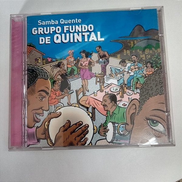 Cd Fundo de Quintal - Samba Quente Interprete Fundo de Quintal (2005) [usado]