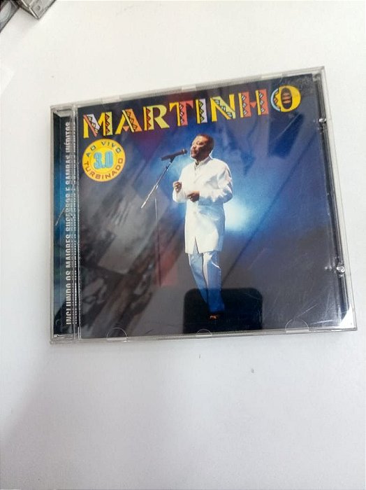 Cd Martinho ao Vivo 3,0 Turbinado Interprete Martinho da Vila [usado]