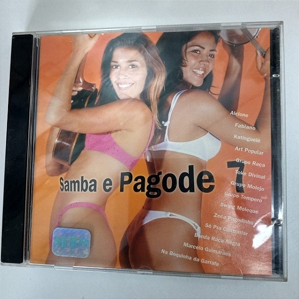 Cd Samba e Pagode 7 Interprete Varios Artistas [usado]