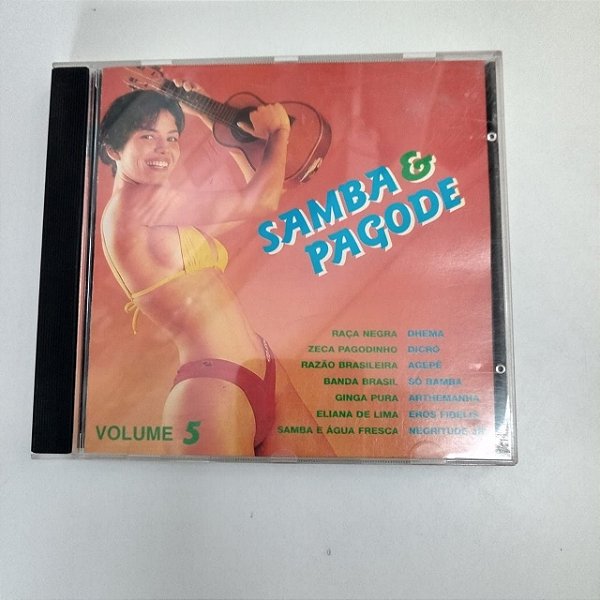 Cd Samba e Pagode Vol.5 Interprete Varios Artistas [usado]