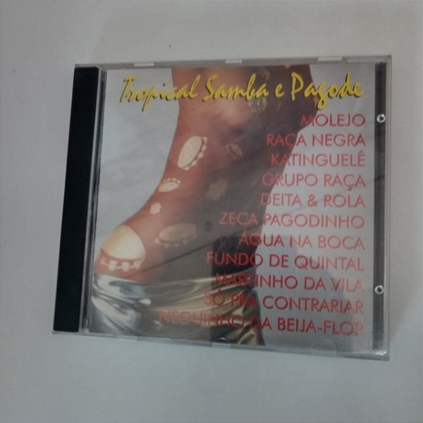 Cd Tropical Samba e Pagode Interprete Varios Artistas [usado]