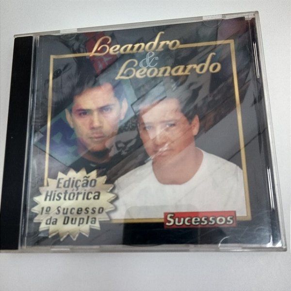 Cd Leandro e Leonardo - Edição História Interprete Leandro e Leonardo (1999) [usado]