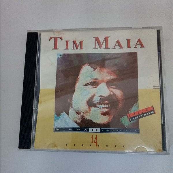 Cd Tim Maia - Minha História Interprete Tim Maia [usado]