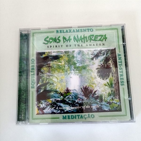 Cd Sons da Natureza - Meditação Interprete Sons da Natureza [usado]