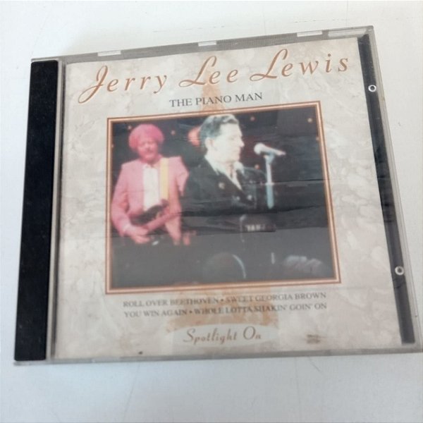 Cd Jerry Lee Lewis - The Piano Man Interprete Jerry Lee Lewis (1994) [usado]
