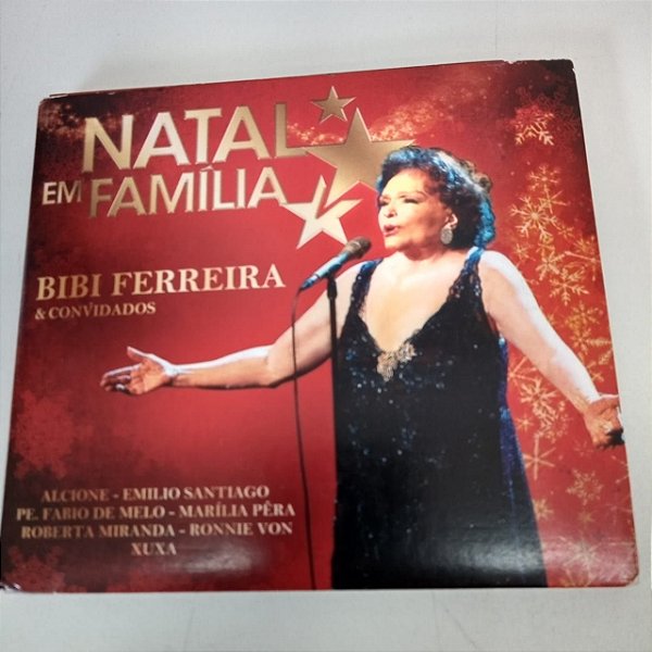 Cd Natal em Família - Bibi Ferreira e Convidados Interprete Bibi Ferreira e Convidados (2012) [usado]