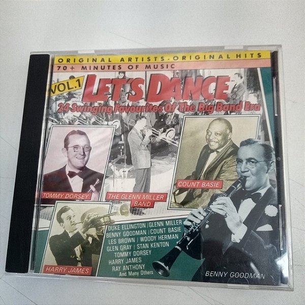 Cd Let´s Dance - 24 Swinging Favourites Of The Big Band Era Interprete Varios Artistas (1988) [usado]