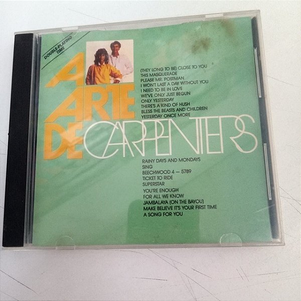 Cd a Arte de Carpenters Interprete Carpenters (1988) [usado]