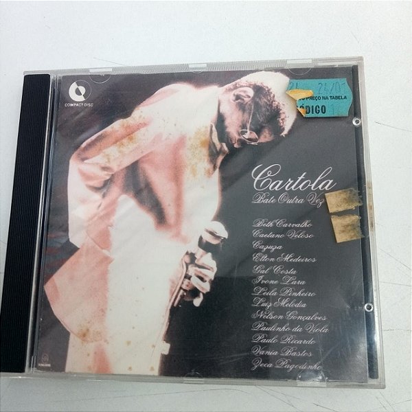 Cd Cartola - Bate Outra Vez Interprete Cartola (1992) [usado]