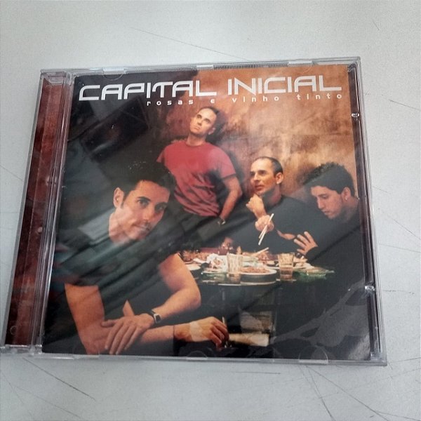 Cd Capital Inicial - Rosas e Vinho Tinto Interprete Capital Inicial (2002) [usado]