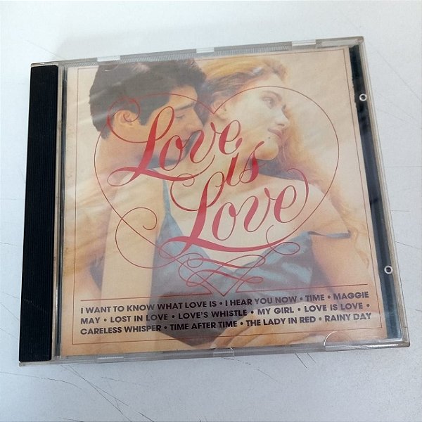 Cd Love Is Love Interprete Varios Artistas Artistas (1992) [usado]