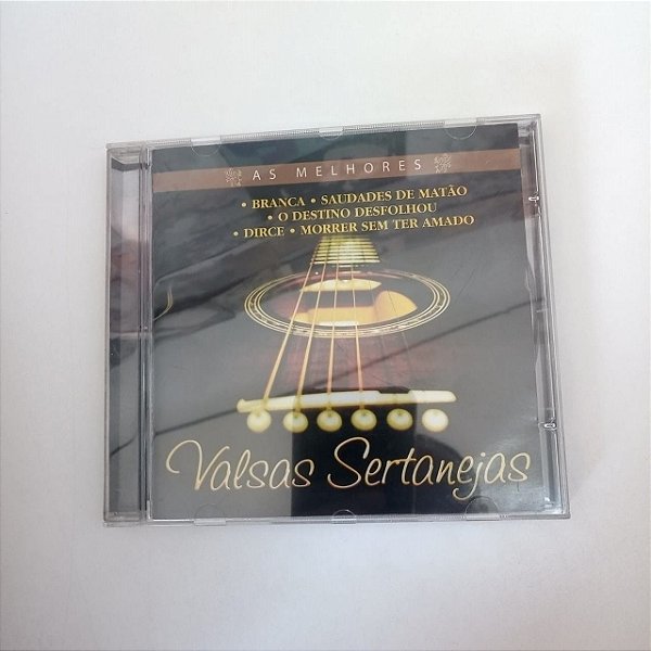 Cd as Melnhores Valsas Sertanejas Interprete Varios Artistas [usado]