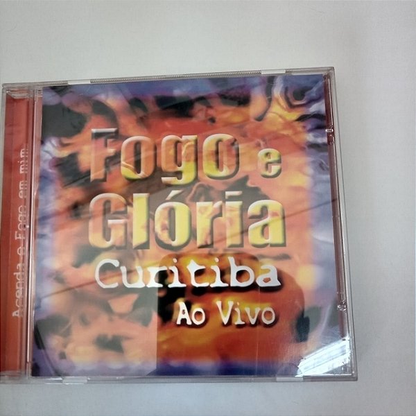 Cd Fogo e Glória - Curitiba ao Vivo Interprete David M. Quinlan [usado]