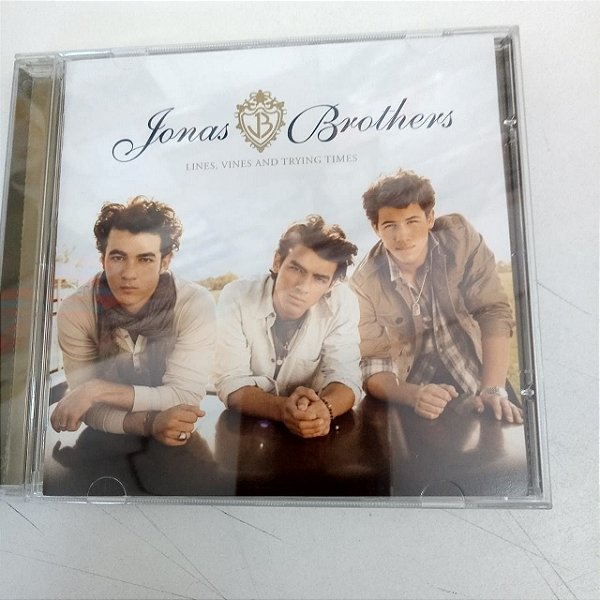 Cd Jonas Brothers - Lines Vines And Trying Times Interprete Jonas Brothers (2009) [usado]