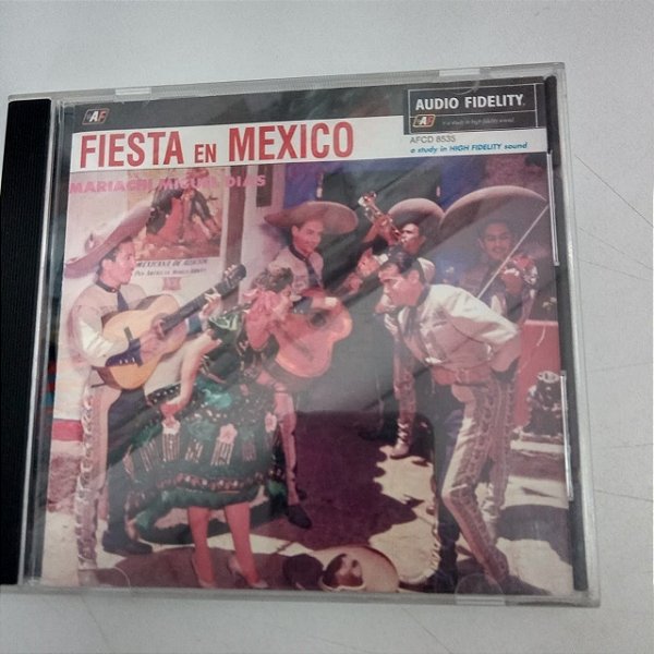 Cd Fiesta In Mexico - Mariachi Miguel Dias Interprete Mariachi Miguel Dias [usado]