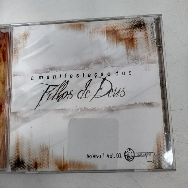 Cd a Manifestação dos Filhos de Deus - Vol.1 Interprete Sergi Cvavlieri ,celso , Gabriela Bertoni e Convidados (2005) [usado]