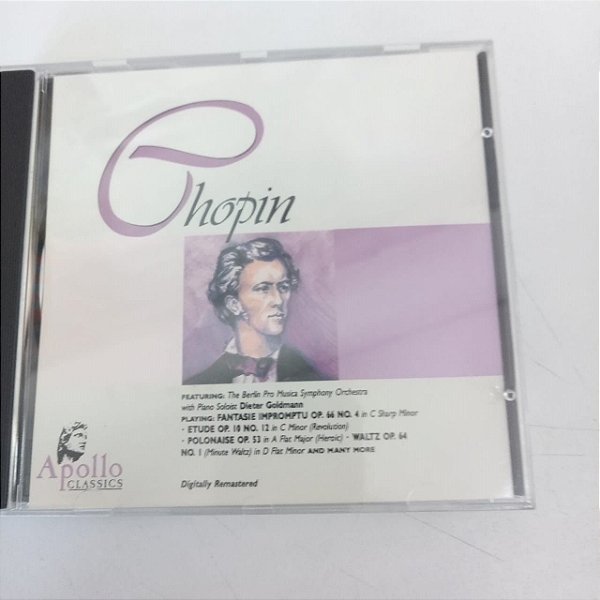 Cd Chopin Interprete The Berlin Symphony Orchestra (1999) [usado]