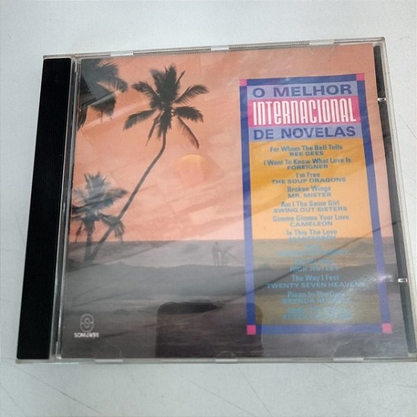 Cd o Melhor Internacional de Novelas Interprete Varios Artistas [usado]