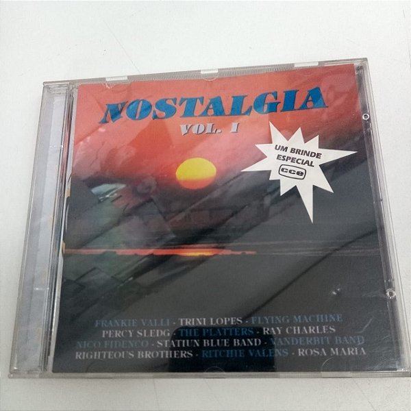 Cd Nostalgia Vol.1 Interprete Varios Artistas (1995) [usado]