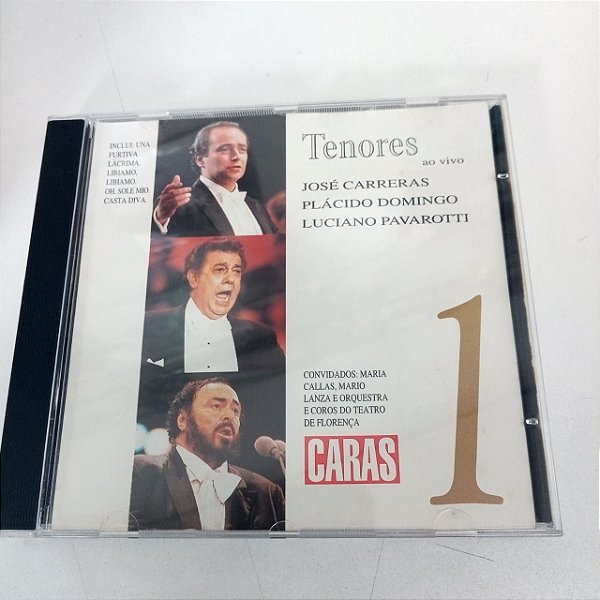 Cd Tenores 1 - Coleção Caras Interprete Vários Tenores [usado]
