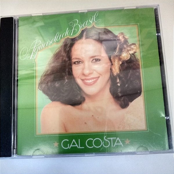 Cd Gal Costa - Aquarela Brasil Interprete Gal Costa [usado]